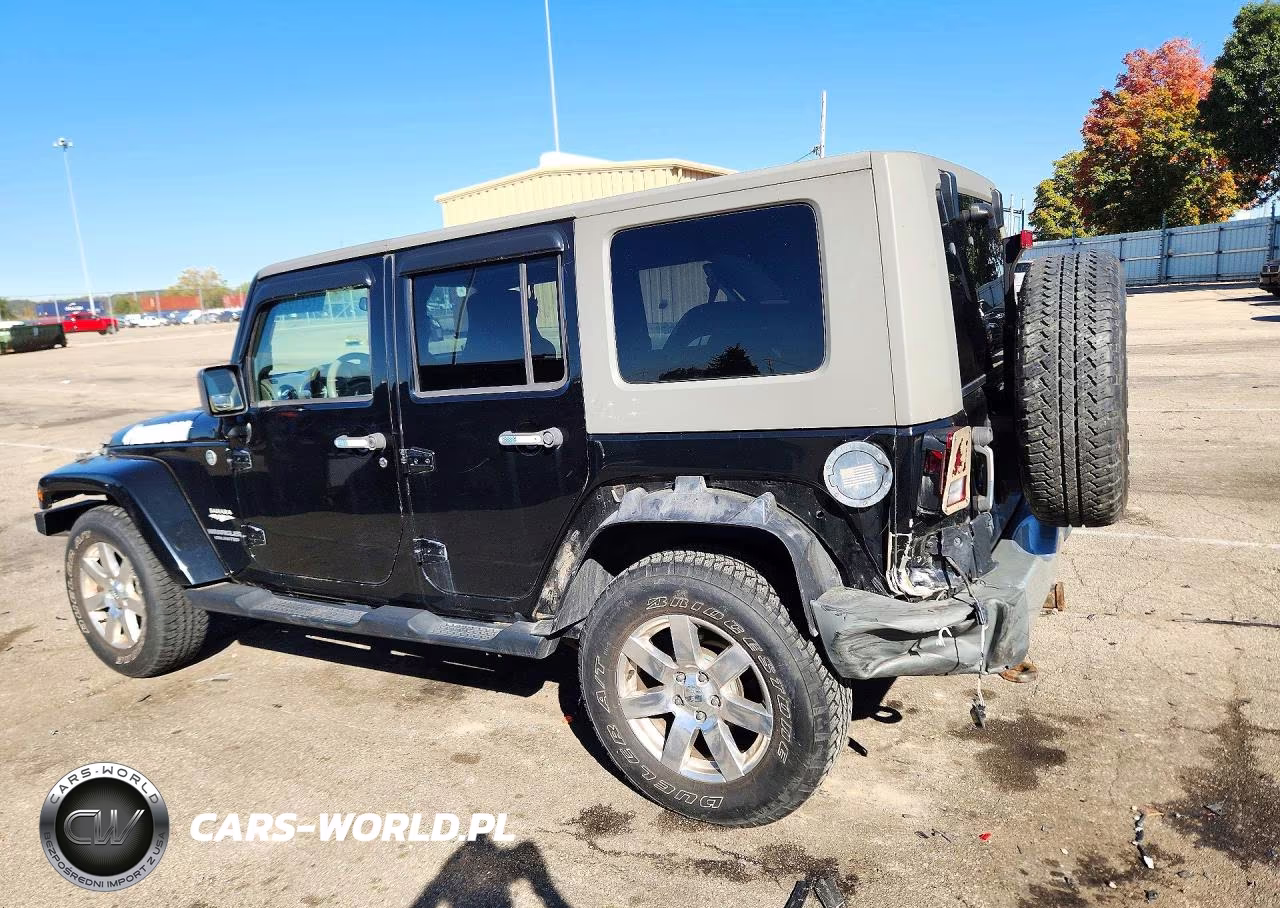 2009 Jeep Wrangler Unlimited Sahara VIN:1J4GA59169L721157 - 2