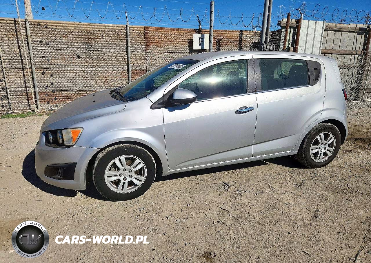 2014 Chevrolet Sonic Lt VIN:1G1JC6SG9E4139593 - 1