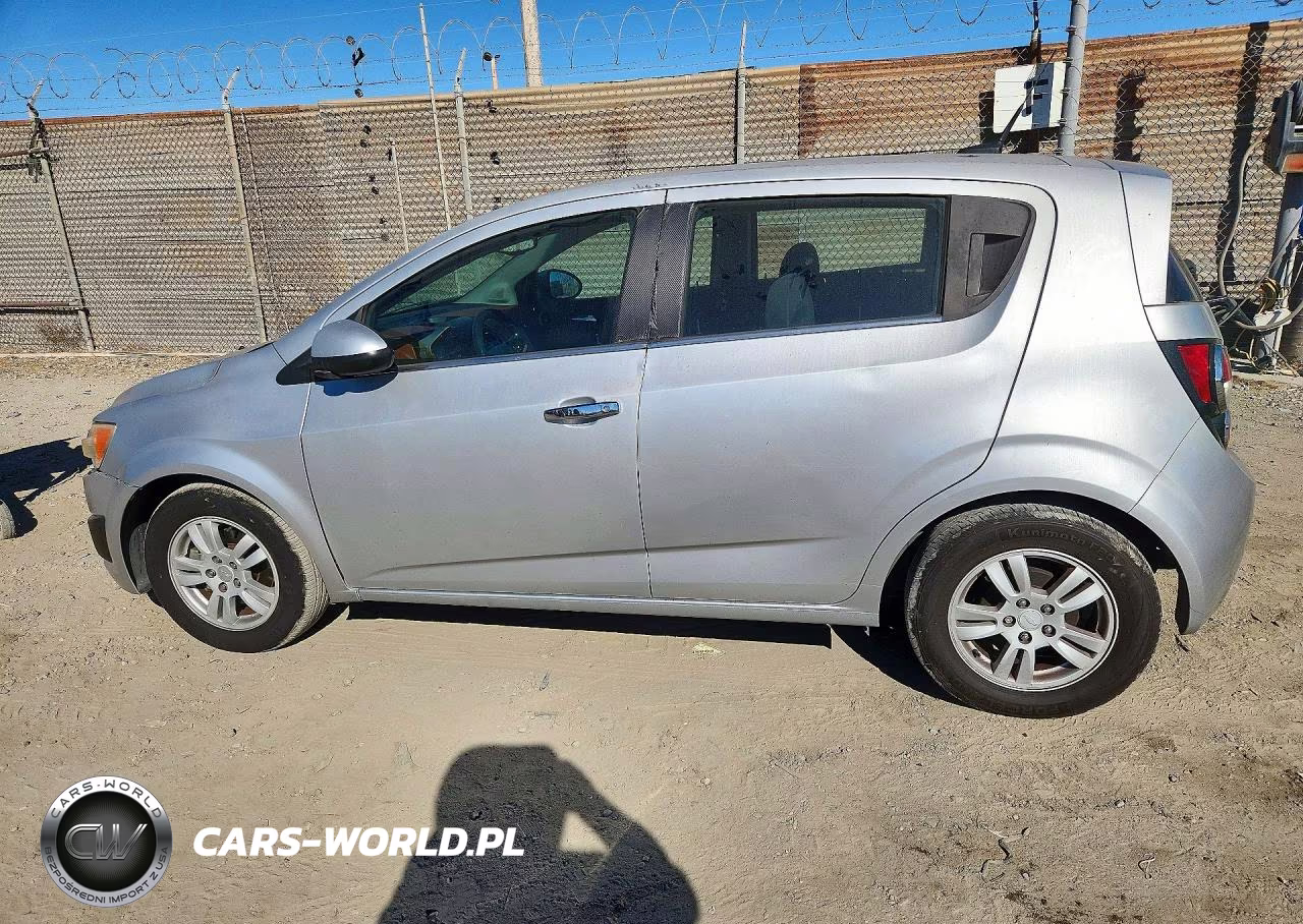 2014 Chevrolet Sonic Lt VIN:1G1JC6SG9E4139593 - 2