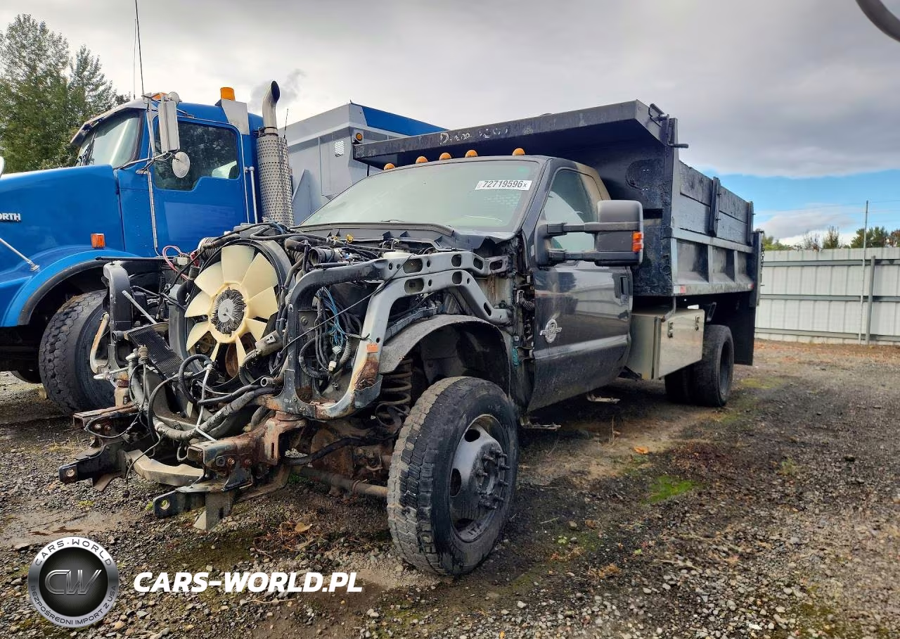 2012 Ford F550 Super Duty Dump Truck VIN:1FDUF5HT5CEA93600 - 1