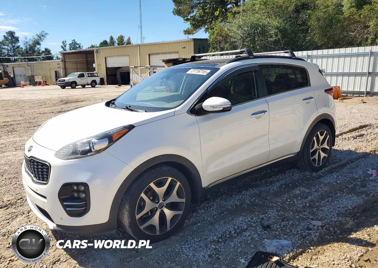 2018 Kia Sportage Sx VIN:KNDPR3A61J7352554 - 1