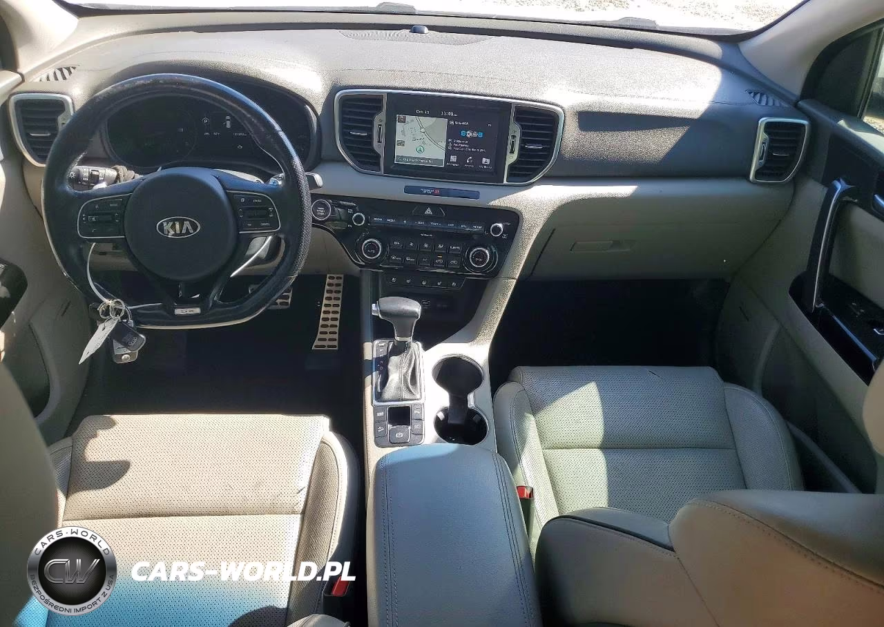 2018 Kia Sportage Sx VIN:KNDPR3A61J7352554 - 8