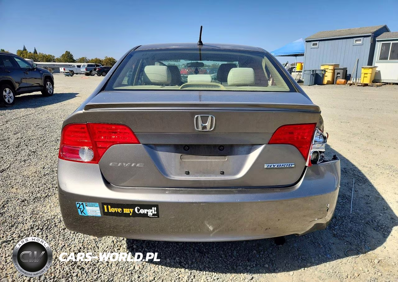 2008 Honda Civic Hybrid VIN:JHMFA36228S014272 - 6