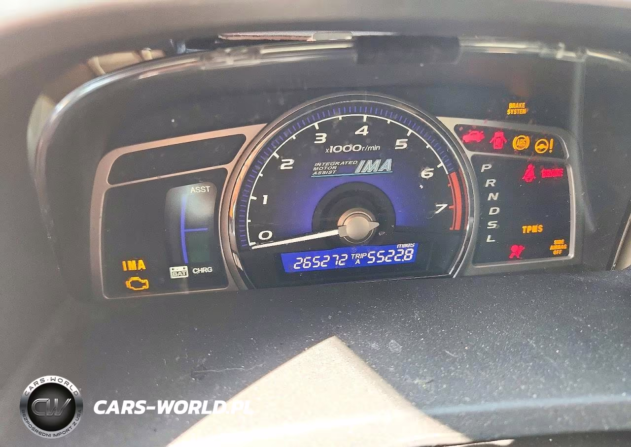 2008 Honda Civic Hybrid VIN:JHMFA36228S014272 - 9