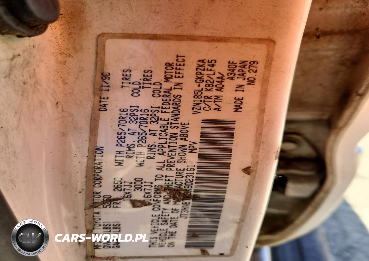 1999 Toyota 4Runner Limited VIN:JT3HN87R3X9023161 - 13