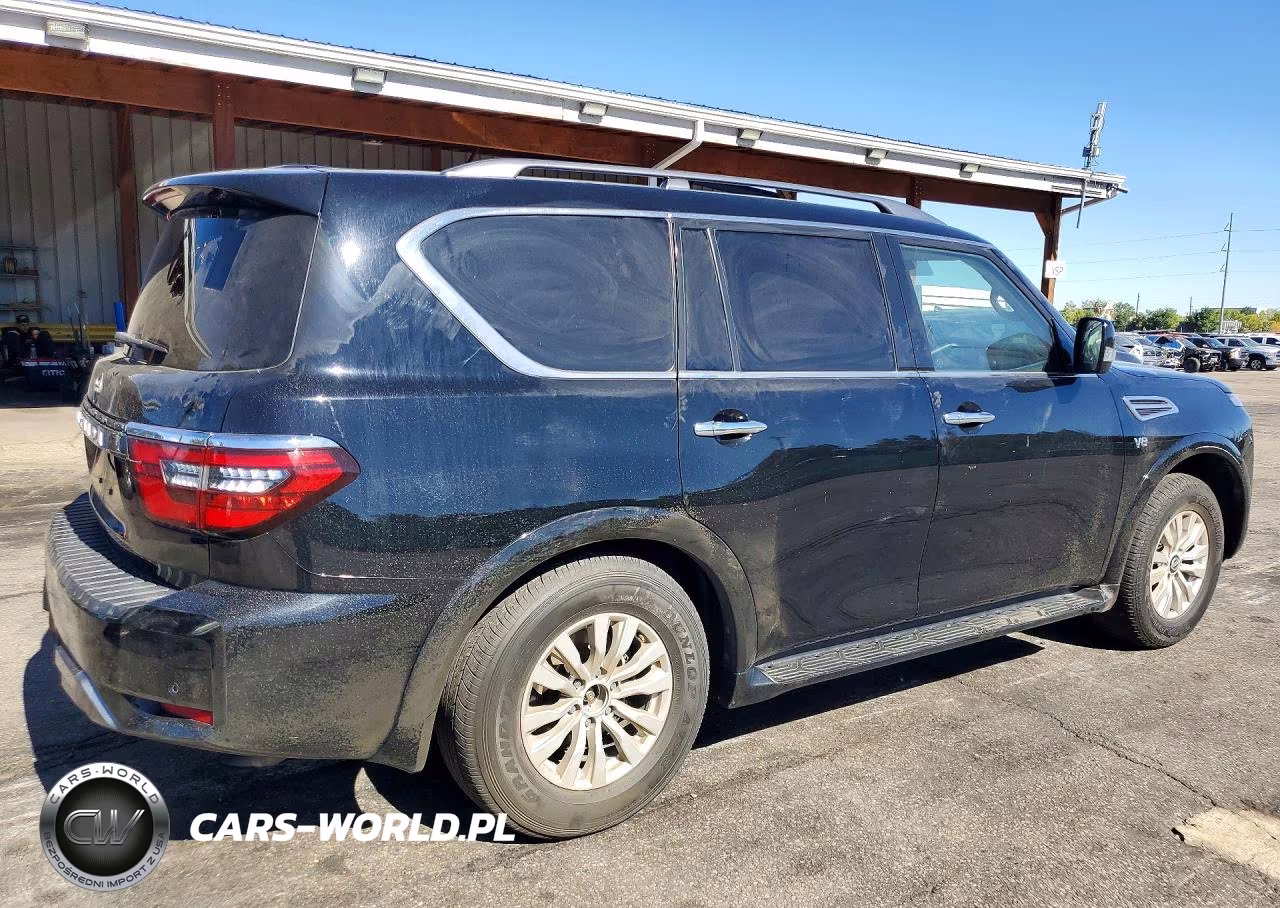 2021 Nissan Armada Sv VIN:JN8AY2ACXM9145876 - 3
