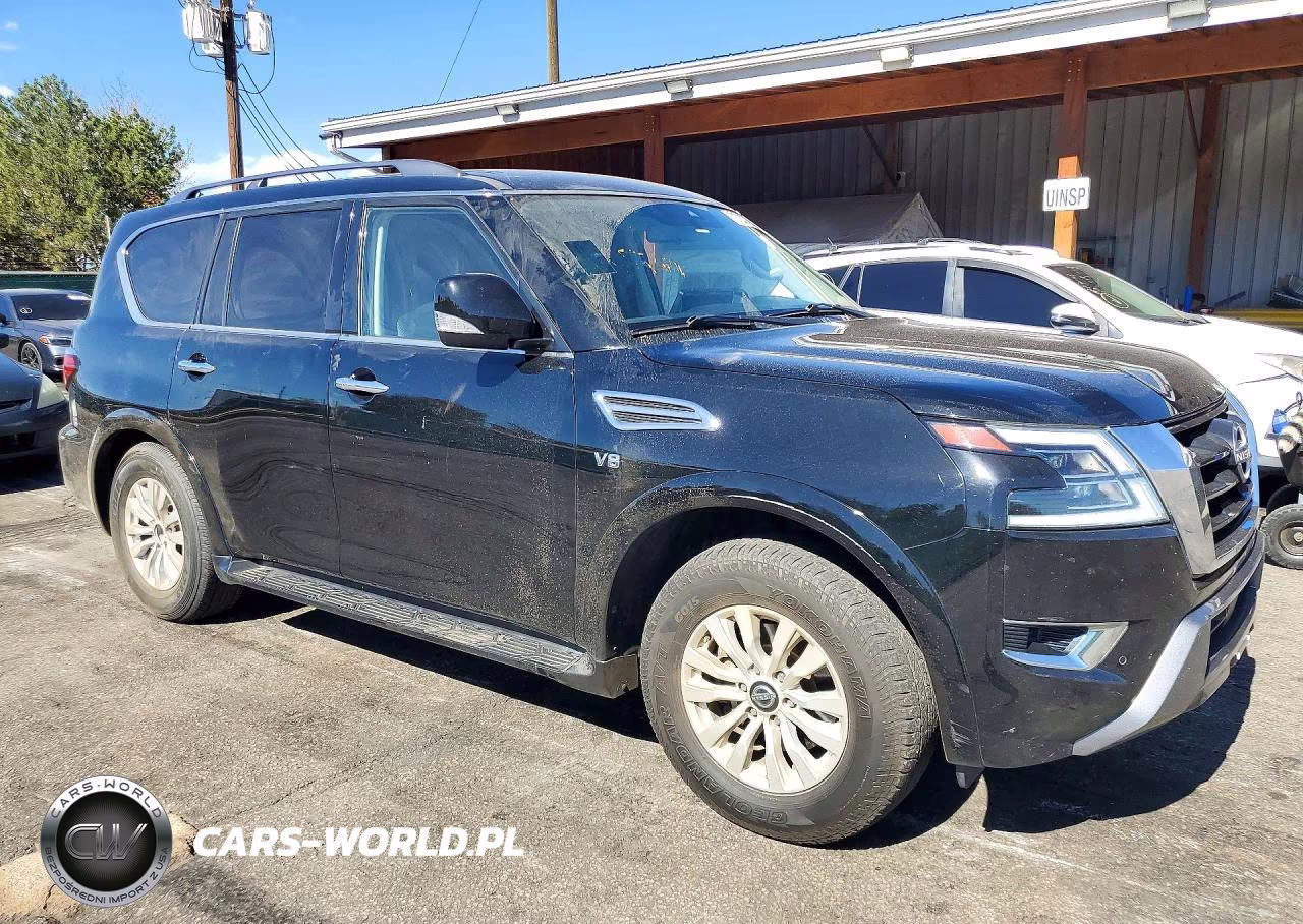 2021 Nissan Armada Sv VIN:JN8AY2ACXM9145876 - 4