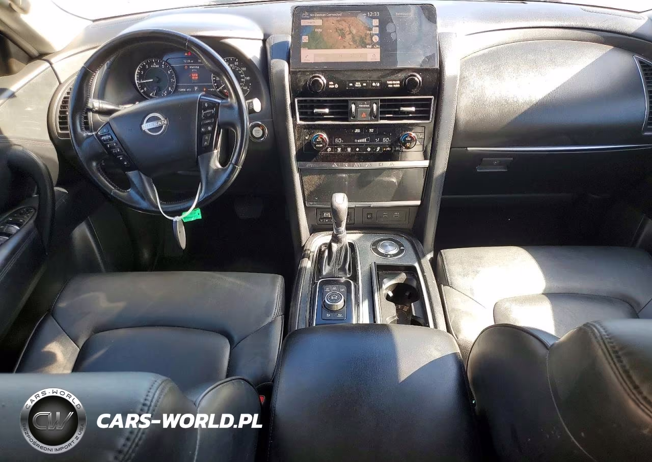 2021 Nissan Armada Sv VIN:JN8AY2ACXM9145876 - 8