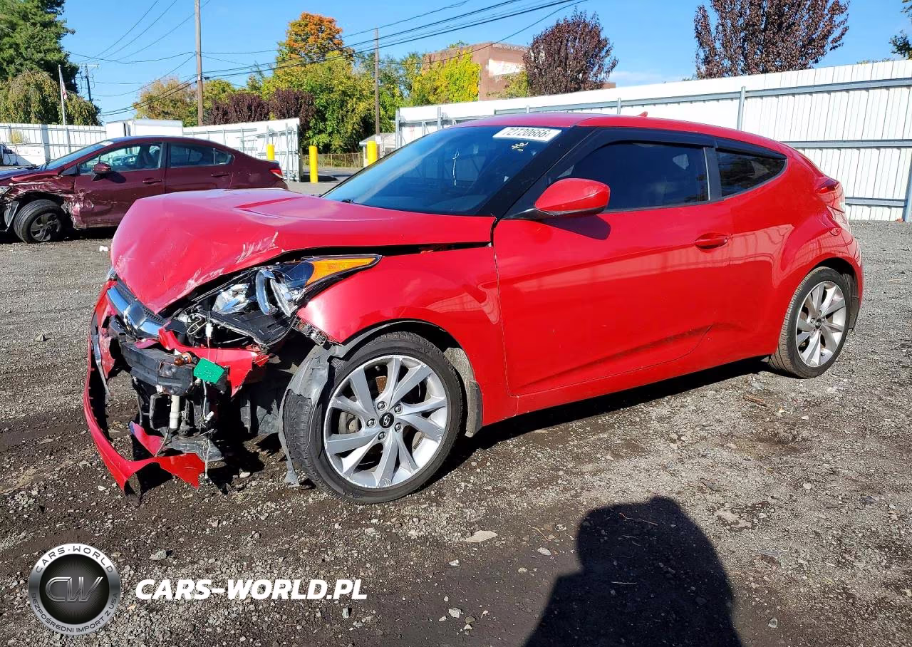2016 Hyundai Veloster Base VIN:KMHTC6AD5GU276813 - 1