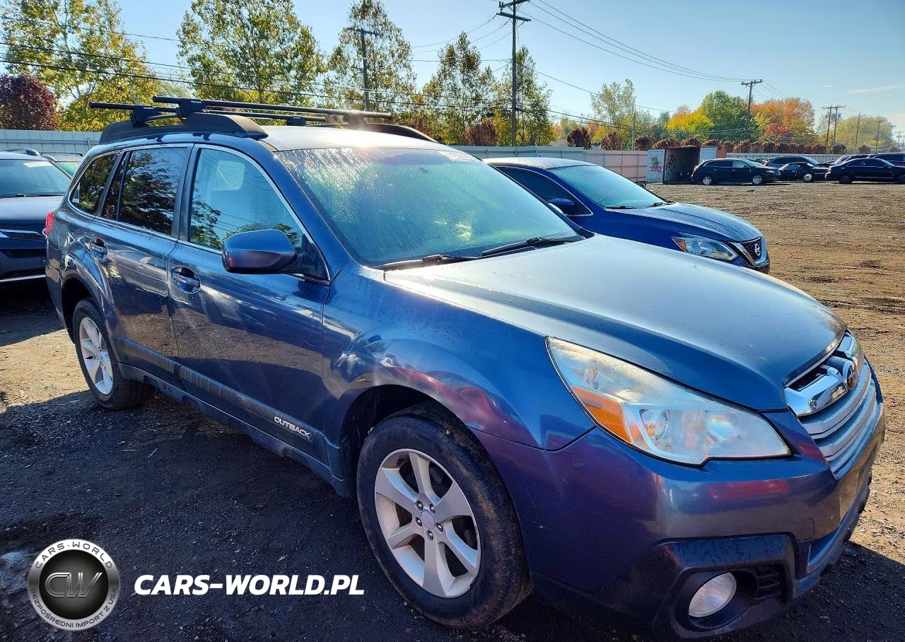 2014 Subaru Outback 2.5I Premium VIN:4S4BRBCC9E3326025 - 4