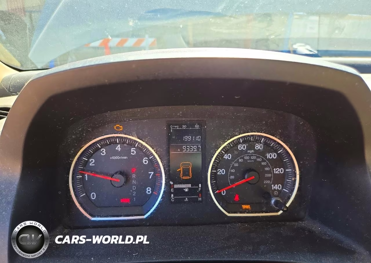 2008 Honda Cr-V Lx VIN:JHLRE483X8C017724 - 9