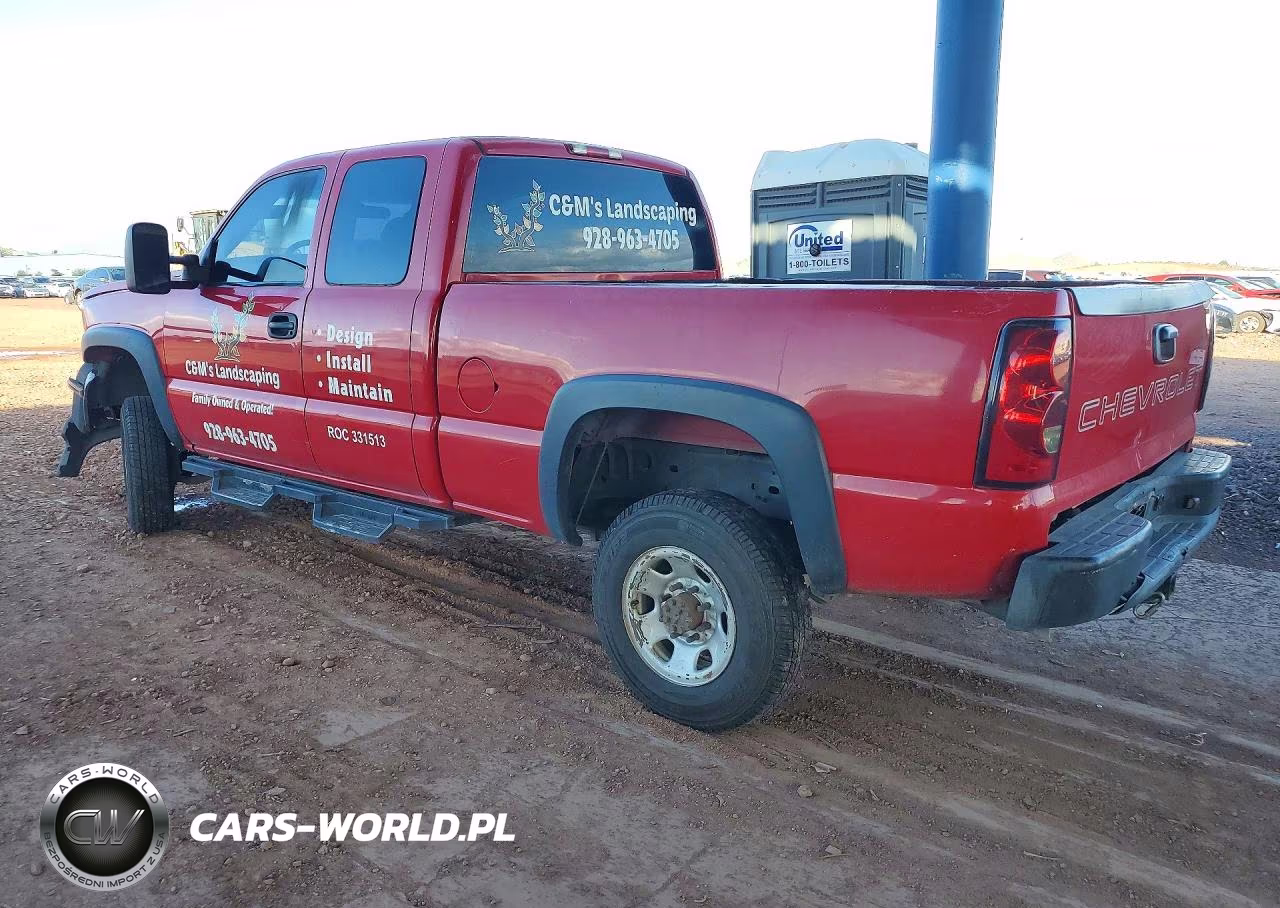 2005 Chevrolet Silverado K2500 Heavy Duty VIN:1GCHK29U05E279118 - 2