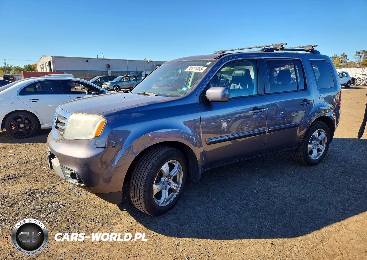 2014 Honda Pilot Exl VIN:5FNYF4H64EB014820 - 1