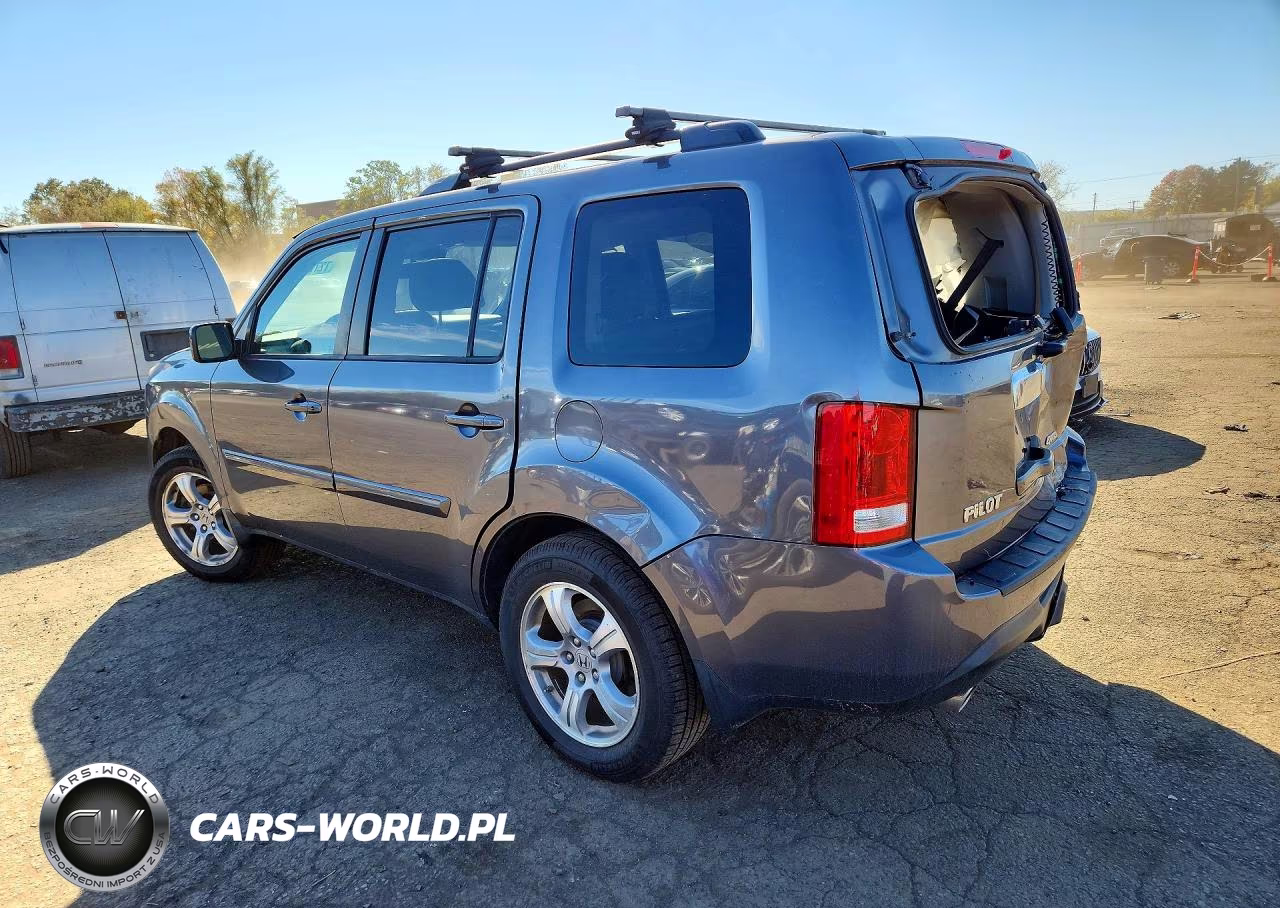 2014 Honda Pilot Exl VIN:5FNYF4H64EB014820 - 2