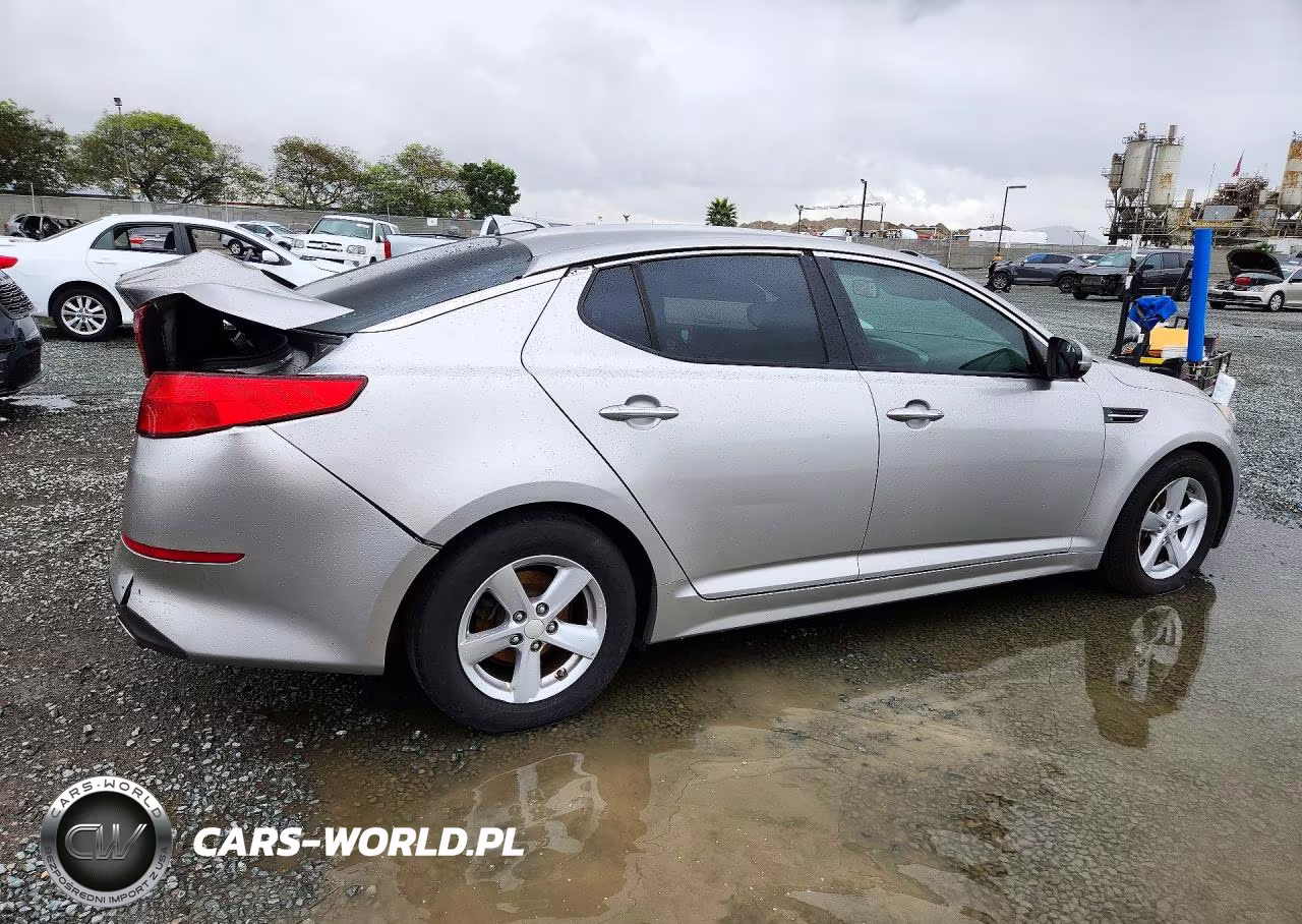 2015 Kia Optima Lx VIN:5XXGM4A74FG448187 - 3