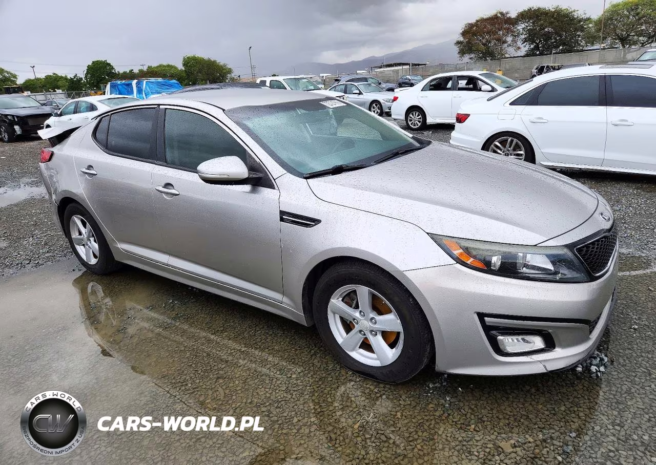 2015 Kia Optima Lx VIN:5XXGM4A74FG448187 - 4
