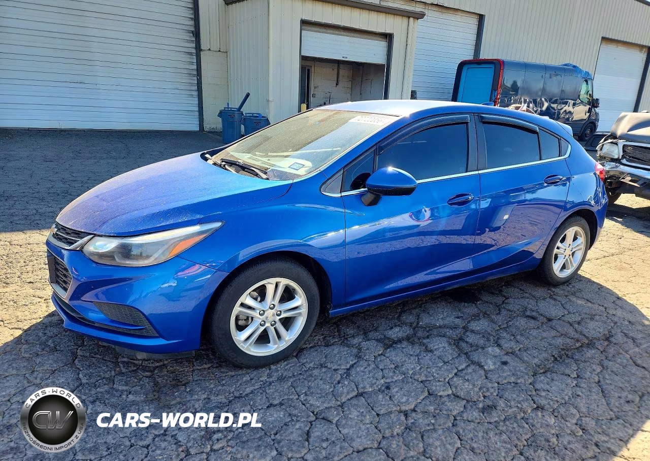 2017 Chevrolet Cruze Lt VIN:3G1BE6SM0HS599685 - 1
