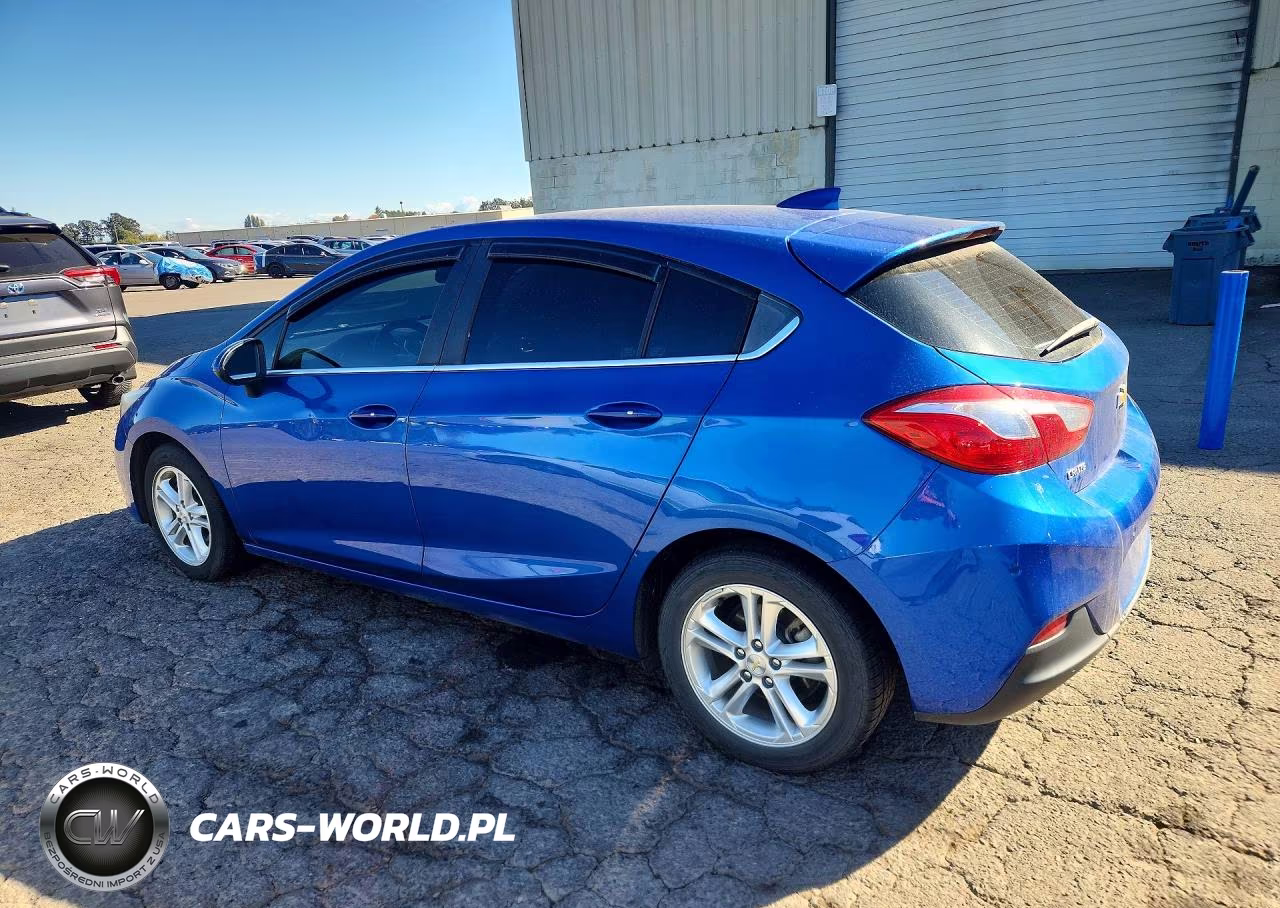 2017 Chevrolet Cruze Lt VIN:3G1BE6SM0HS599685 - 2