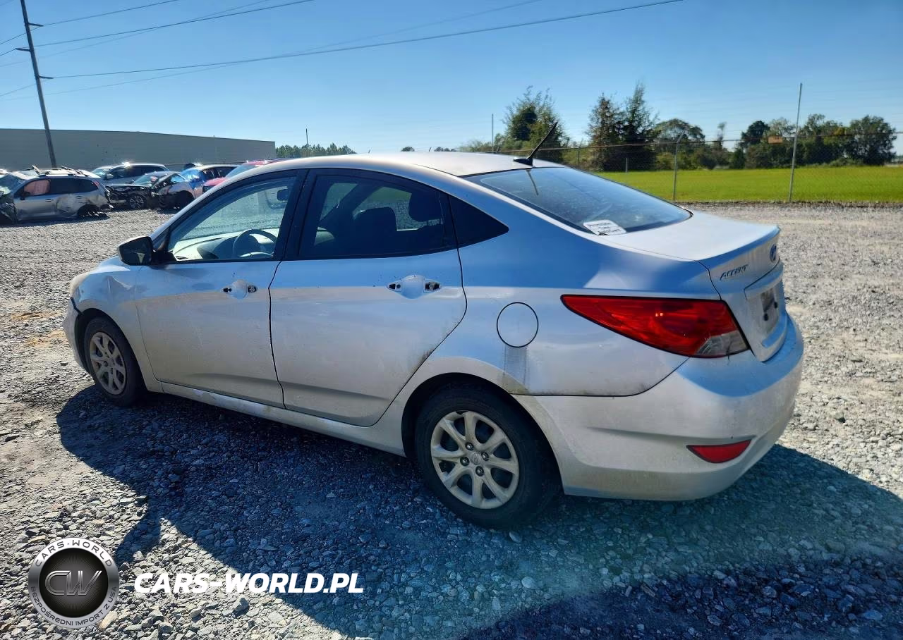 2014 Hyundai Accent Gls VIN:KMHCT4AE2EU651051 - 2