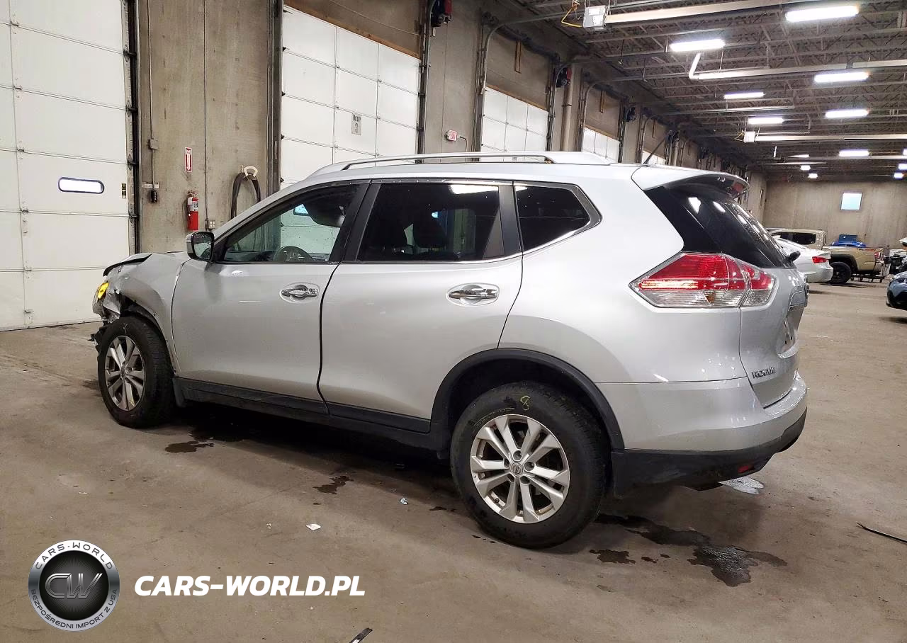 2015 Nissan Rogue Sv VIN:KNMAT2MV8FP526471 - 2