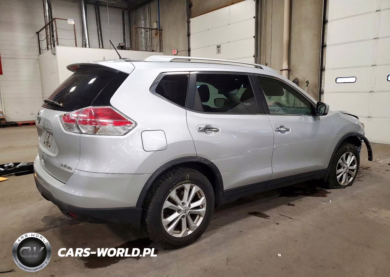 2015 Nissan Rogue Sv VIN:KNMAT2MV8FP526471 - 3