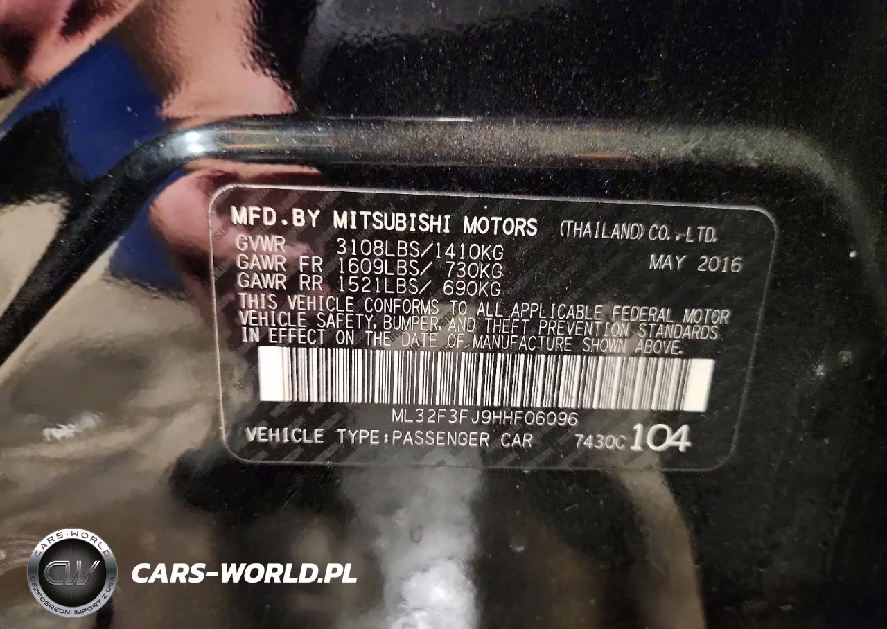 2017 Mitsubishi Mirage G4 Es VIN:ML32F3FJ9HHF06096 - 13
