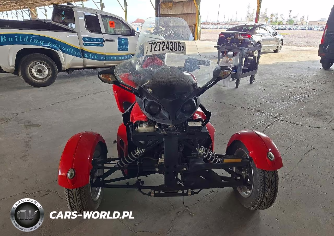 2009 Can-Am Spyder Roadster VIN:2BXJAXA189V000582 - 2