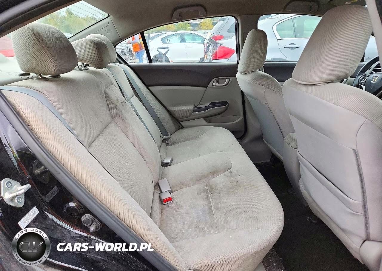 2012 Honda Civic Lx VIN:2HGFB2F57CH313003 - 10