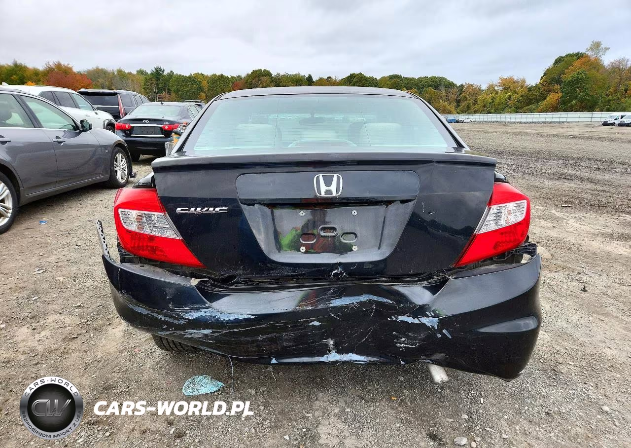 2012 Honda Civic Lx VIN:2HGFB2F57CH313003 - 6