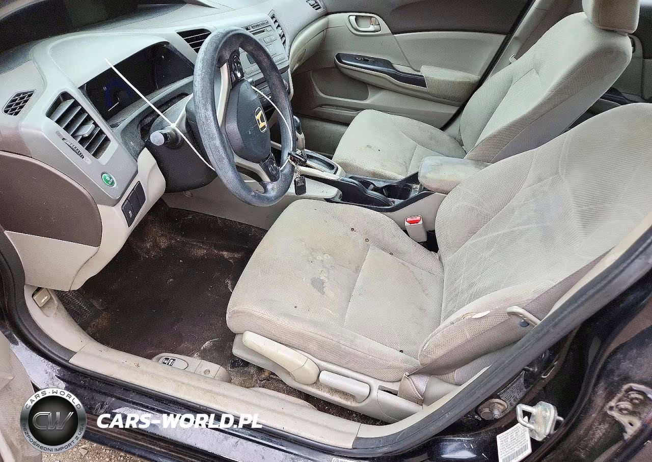 2012 Honda Civic Lx VIN:2HGFB2F57CH313003 - 7