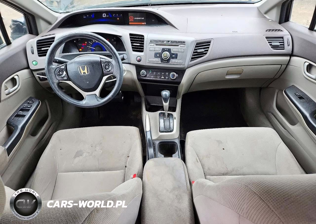 2012 Honda Civic Lx VIN:2HGFB2F57CH313003 - 8