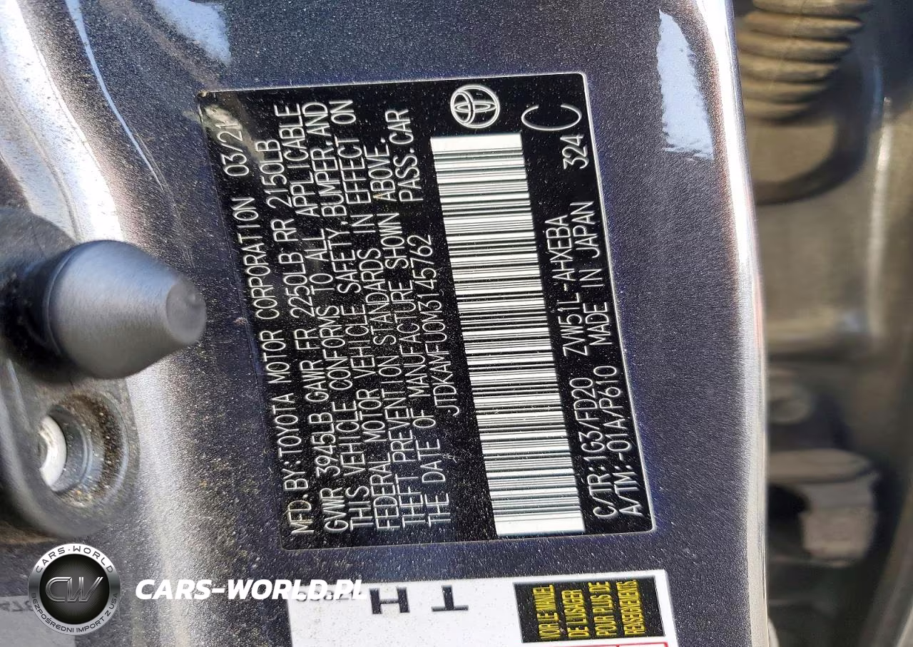 2021 Toyota Prius Le VIN:JTDKAMFU0M3145762 - 13