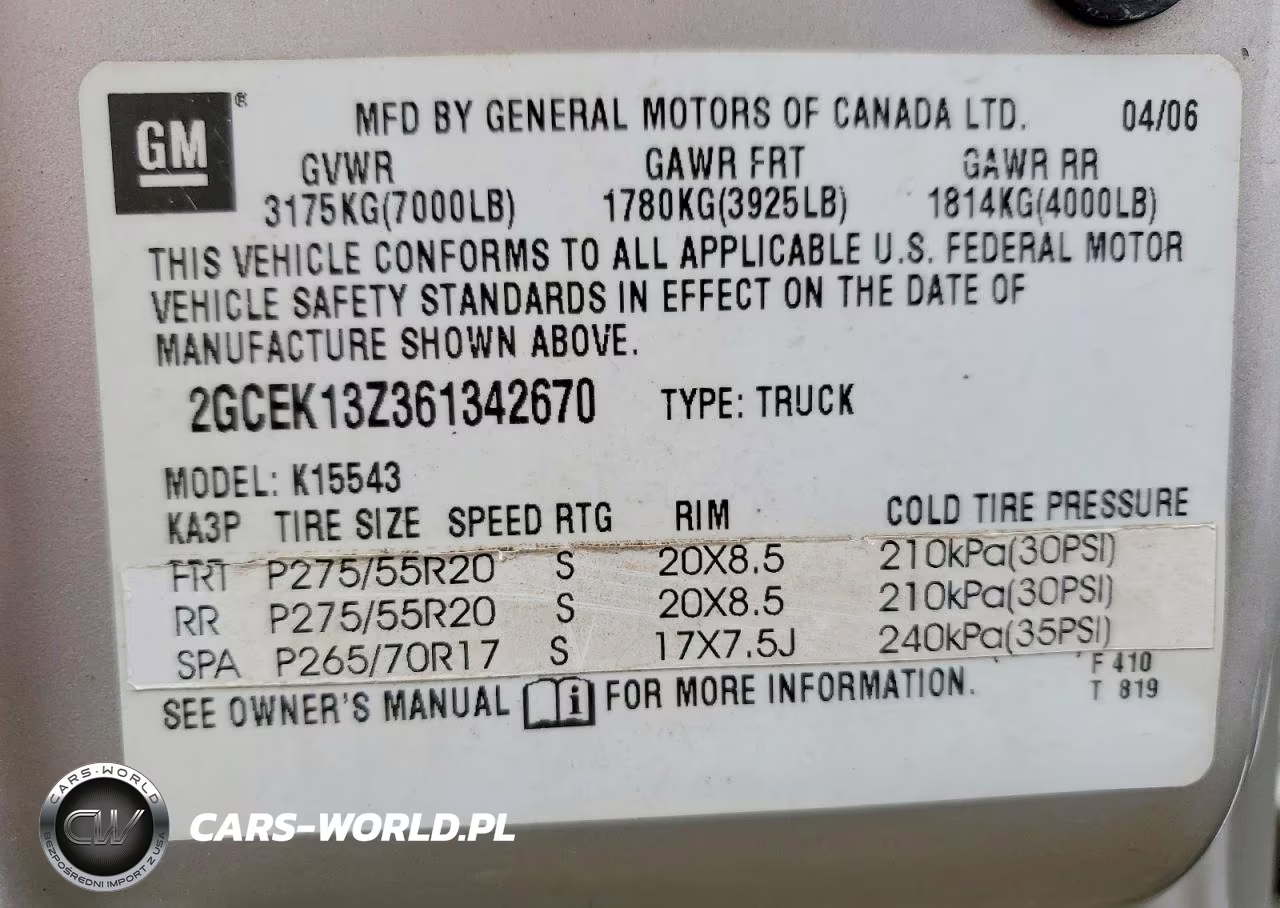 2006 Chevrolet Silverado K1500 VIN:2GCEK13Z361342670 - 12