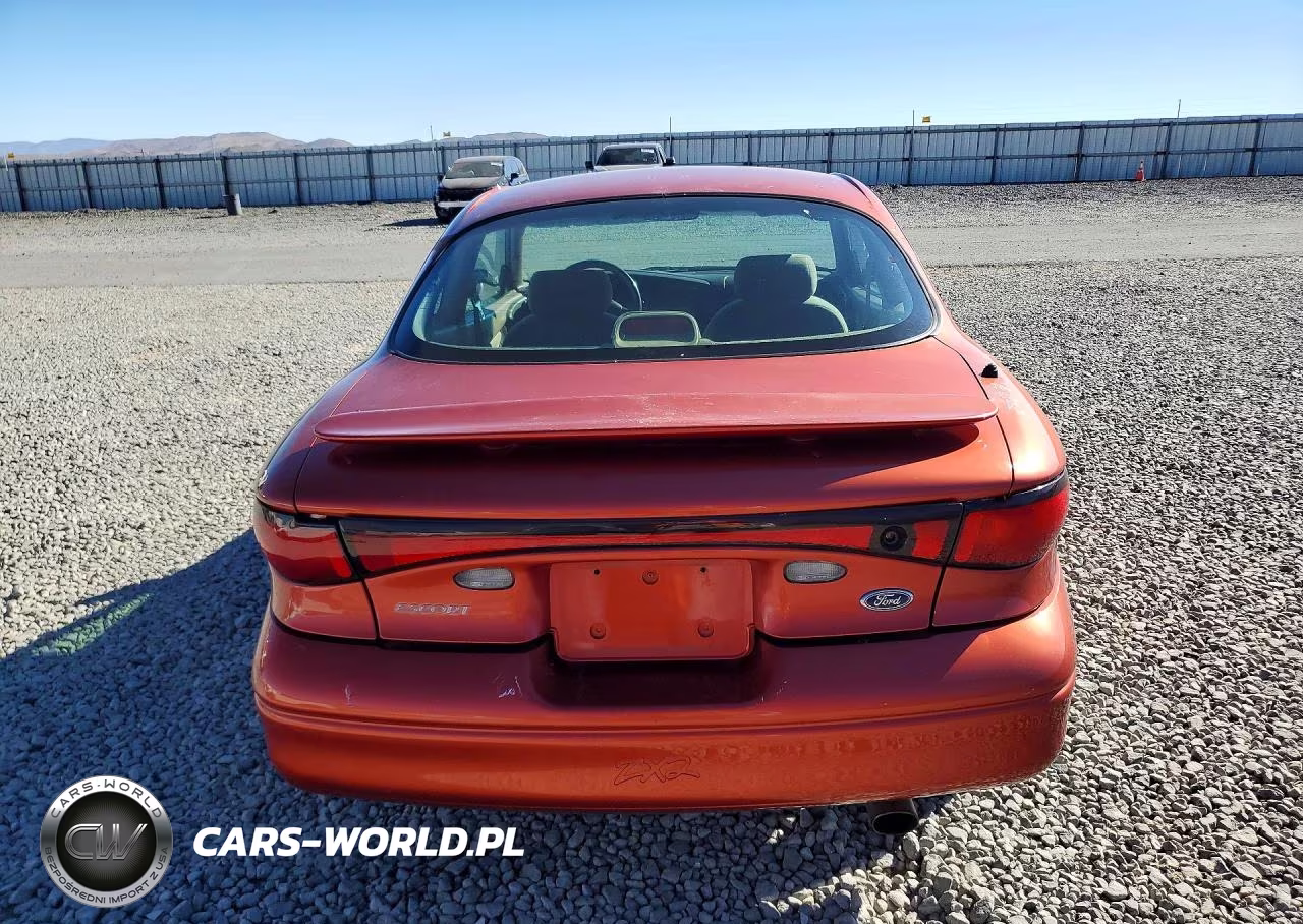 2000 Ford Escort Zx2 VIN:3FAKP1132YR196320 - 6
