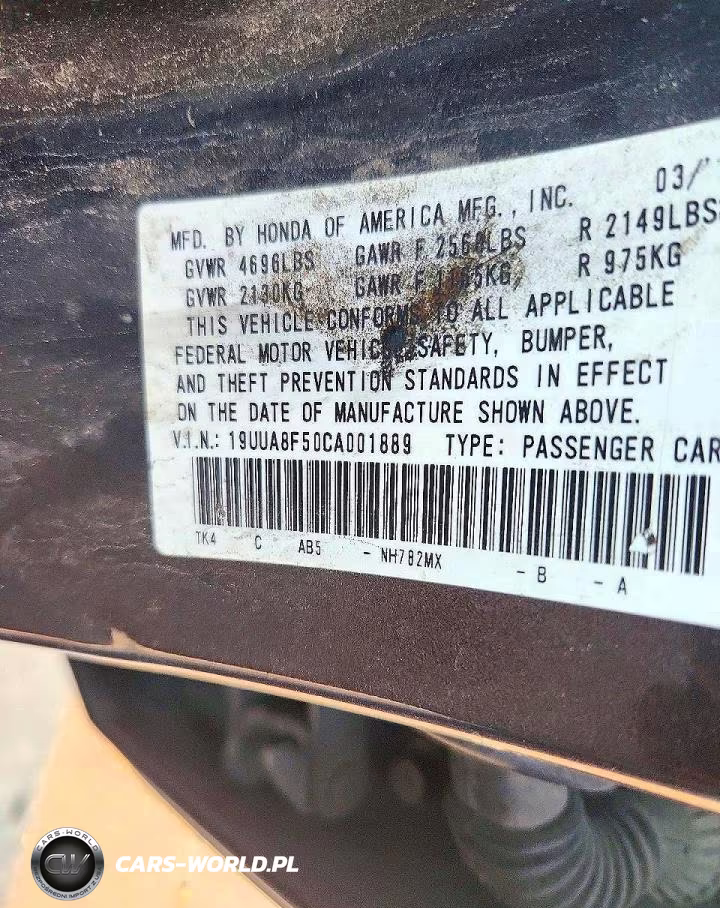 2012 Acura Tl VIN:19UUA8F50CA001889 - 12