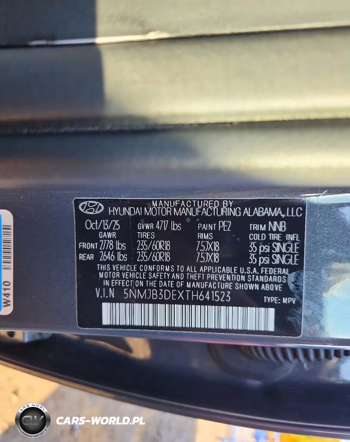 2026 Hyundai Tucson Sel VIN:5NMJB3DEXTH641523 - 14