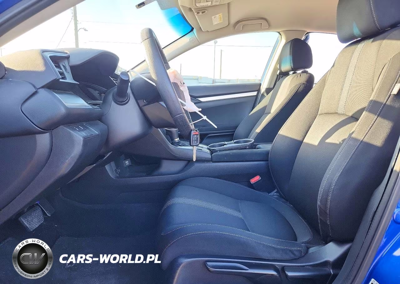 2019 Honda Civic Lx VIN:2HGFC2F64KH527256 - 7