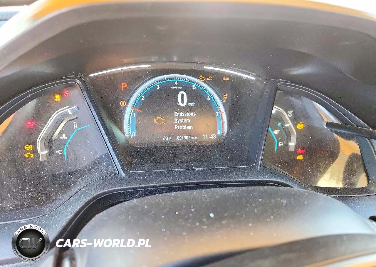 2019 Honda Civic Lx VIN:2HGFC2F64KH527256 - 9