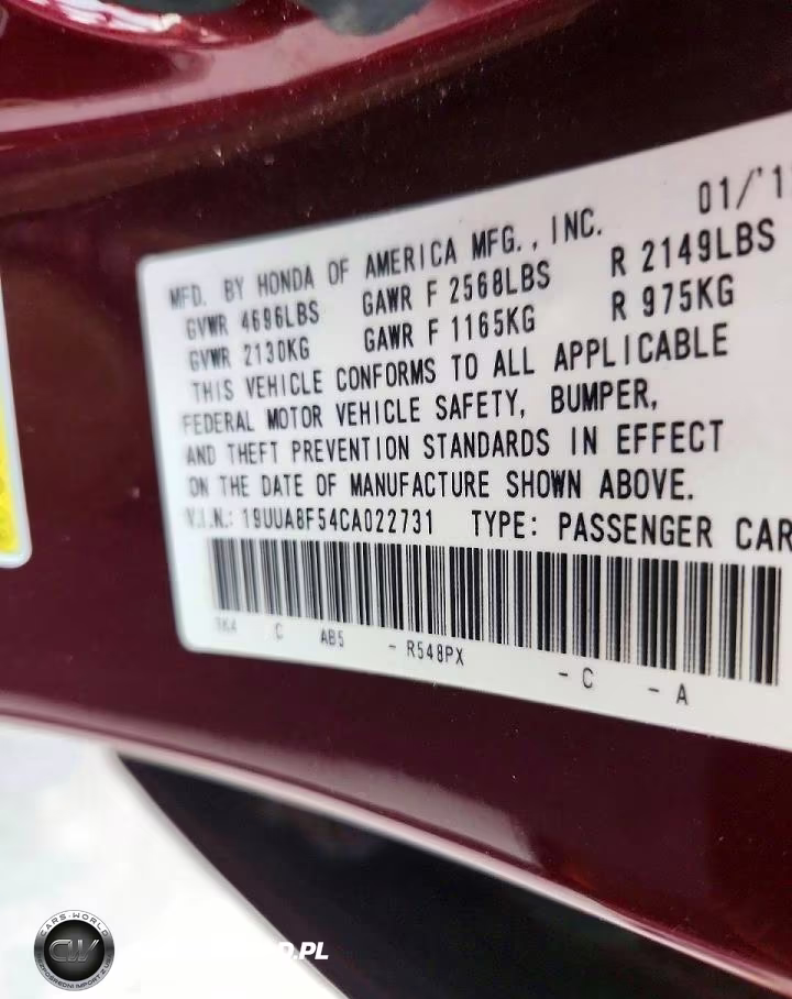 2012 Acura Tl VIN:19UUA8F54CA022731 - 13