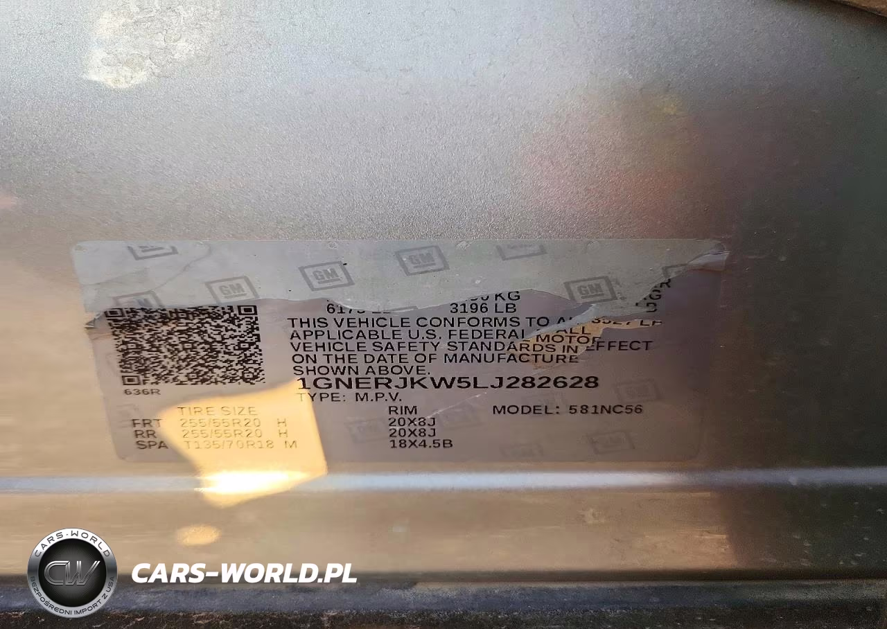 2020 Chevrolet Traverse Rs VIN:1GNERJKW5LJ282628 - 13