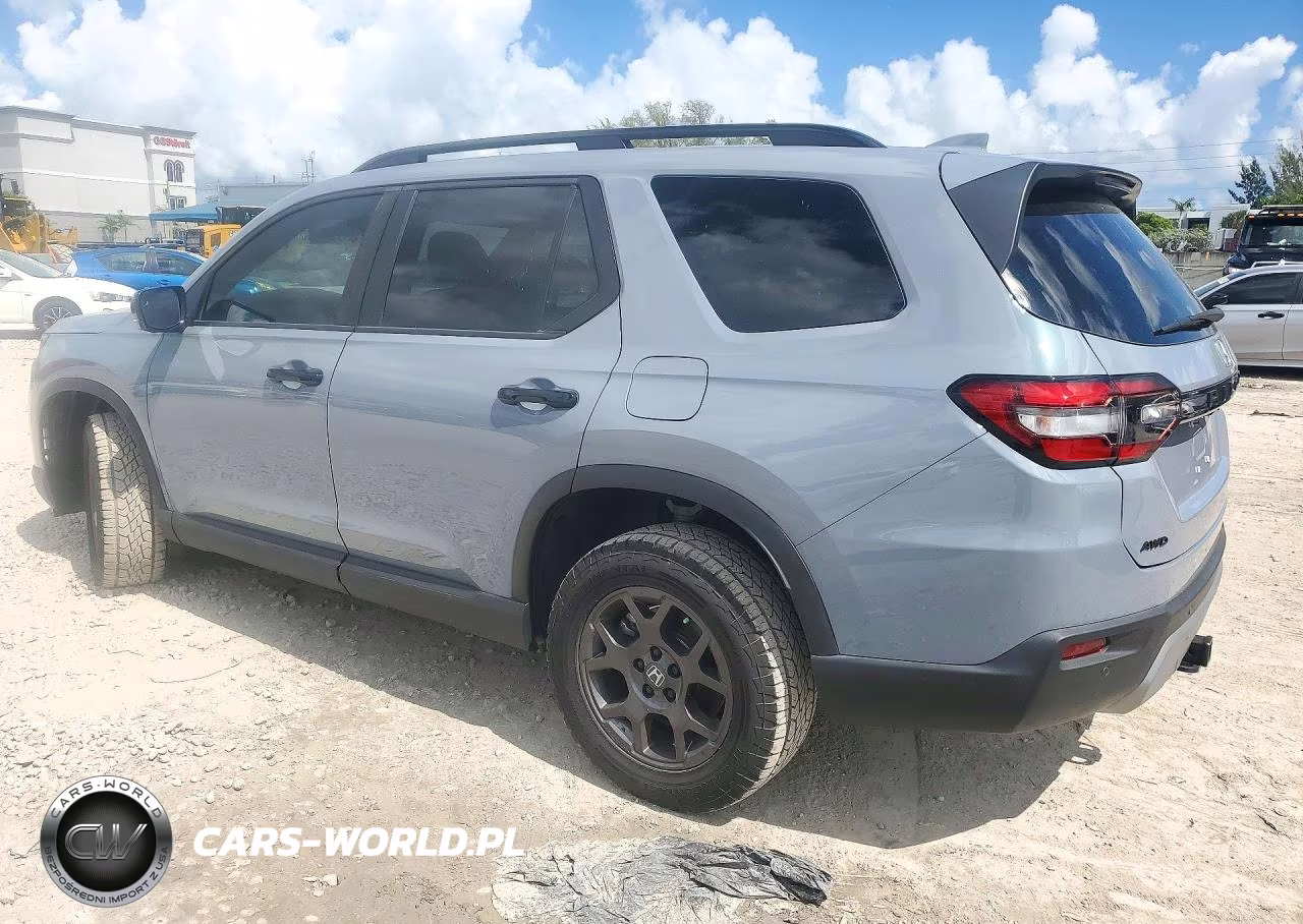 2025 Honda Pilot Trailsport VIN:5FNYG1H66SB119009 - 2