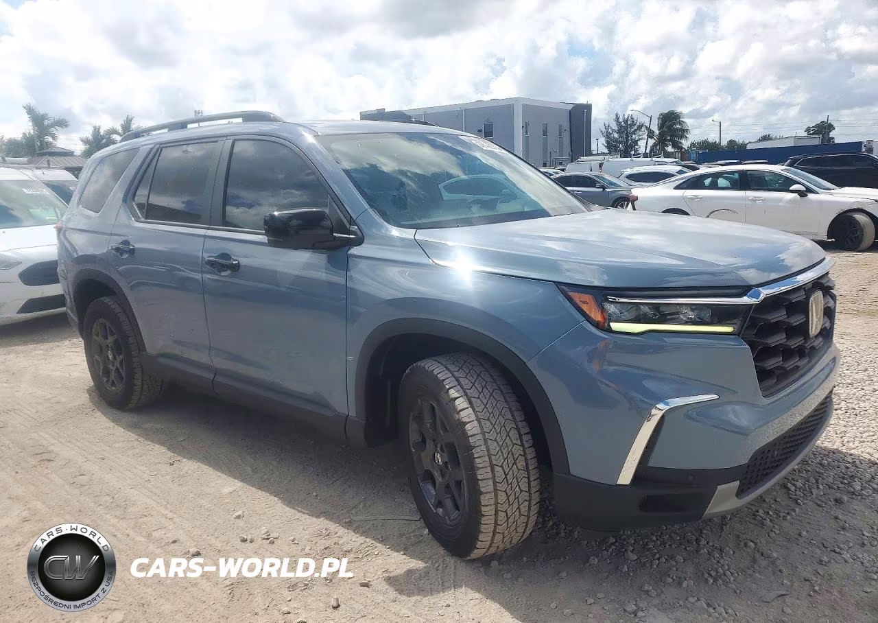 2025 Honda Pilot Trailsport VIN:5FNYG1H66SB119009 - 4