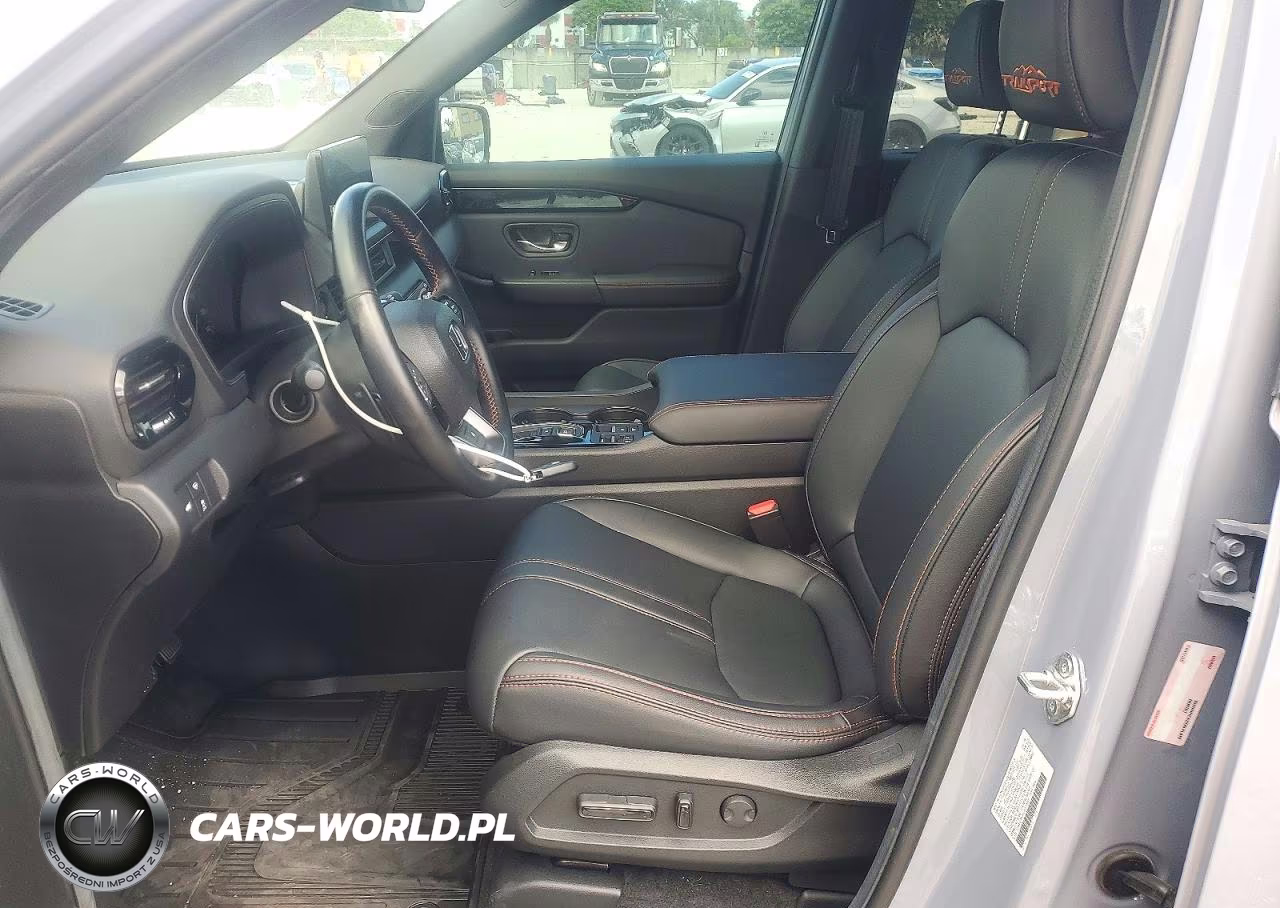 2025 Honda Pilot Trailsport VIN:5FNYG1H66SB119009 - 7