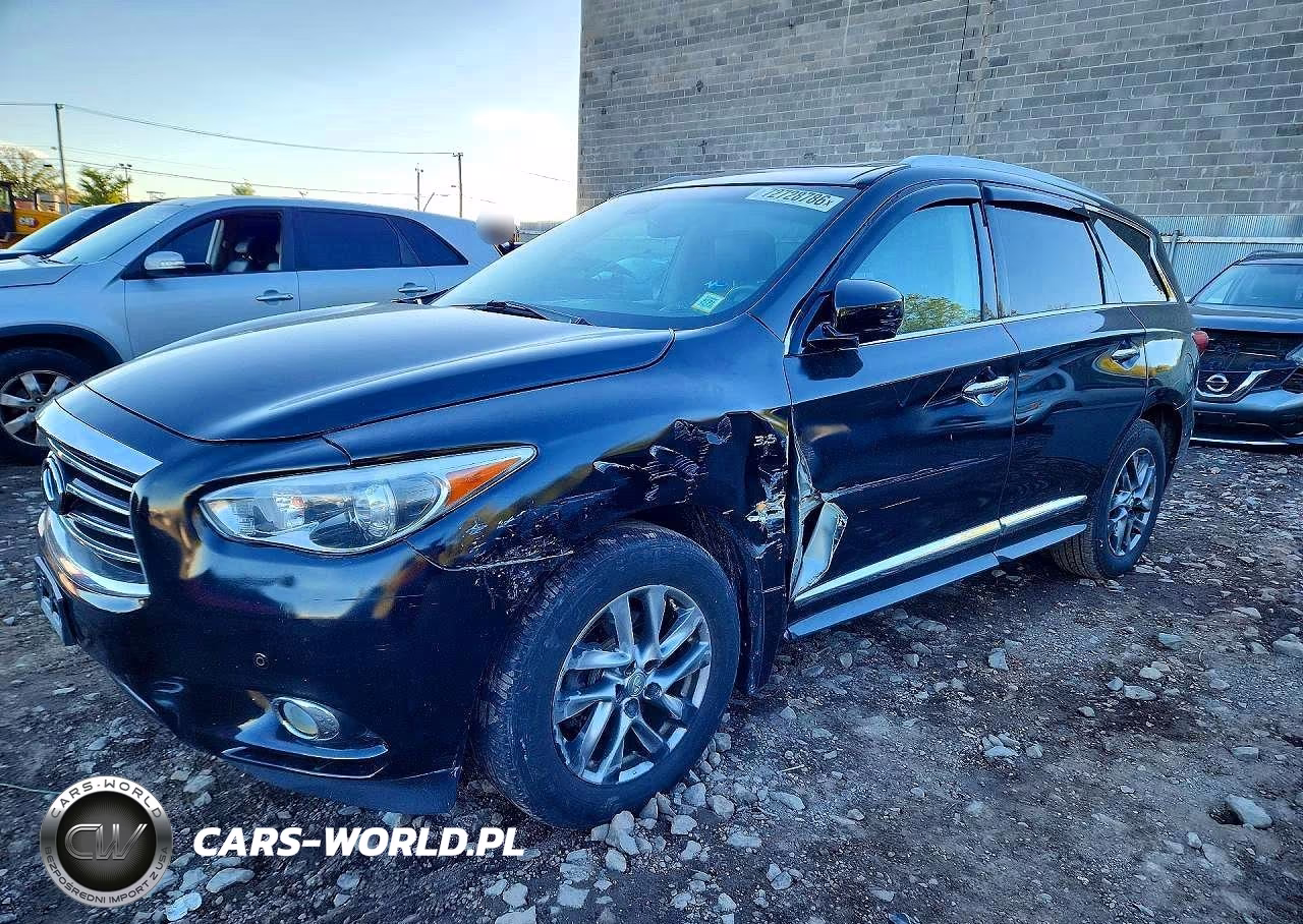 2014 Infiniti Qx60 Base VIN:5N1AL0MMXEC535587 - 1
