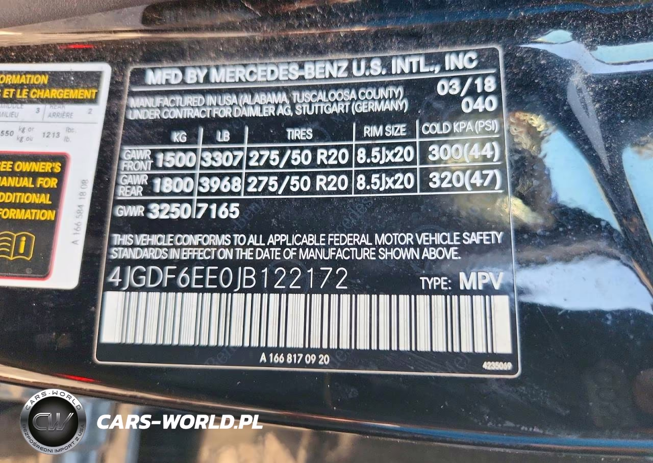 2018 Mercedes-Benz Gls 450 4Matic VIN:4JGDF6EE0JB122172 - 13