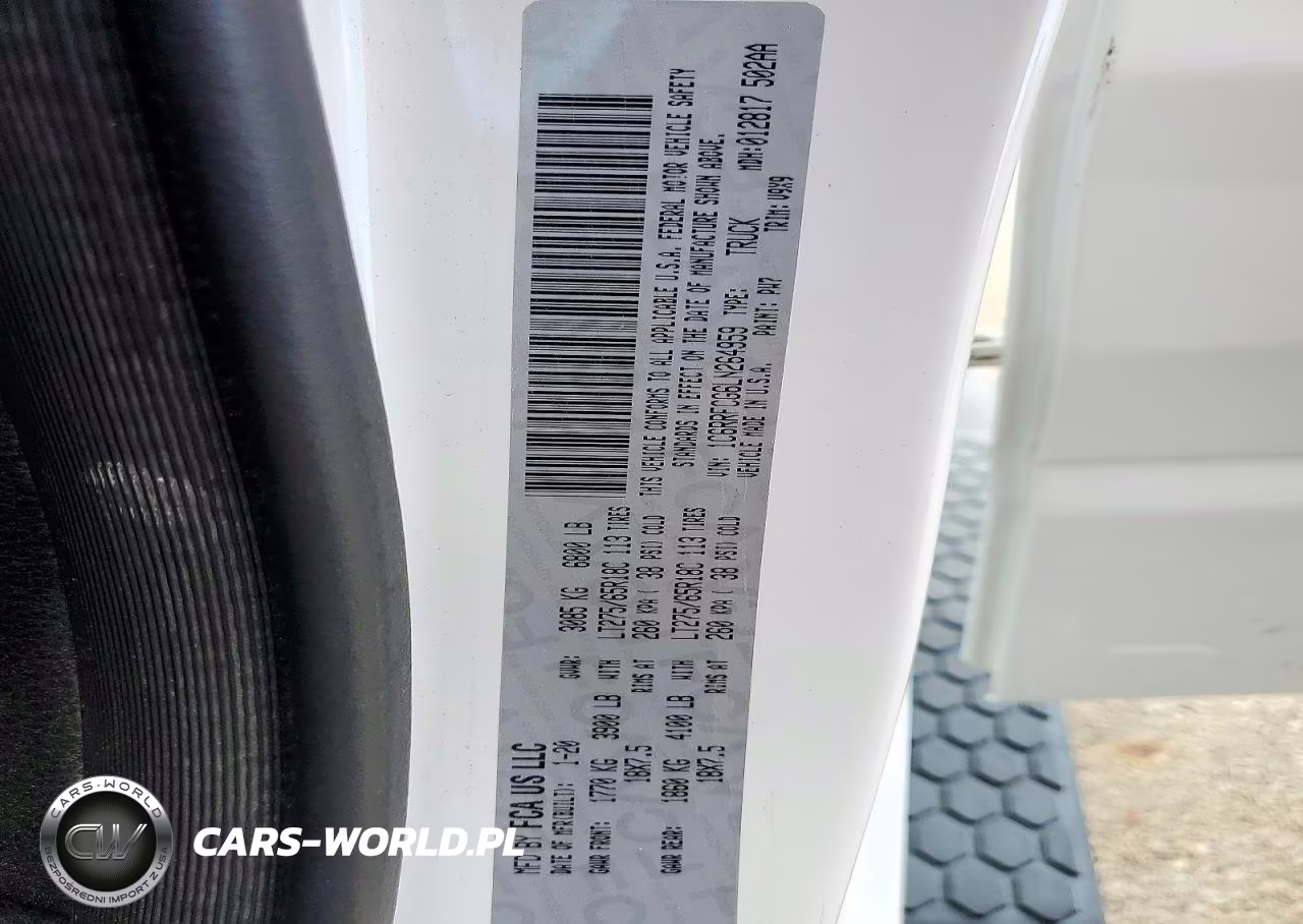 2020 Ram 1500 Tradesman VIN:1C6RRFCG6LN264959 - 12