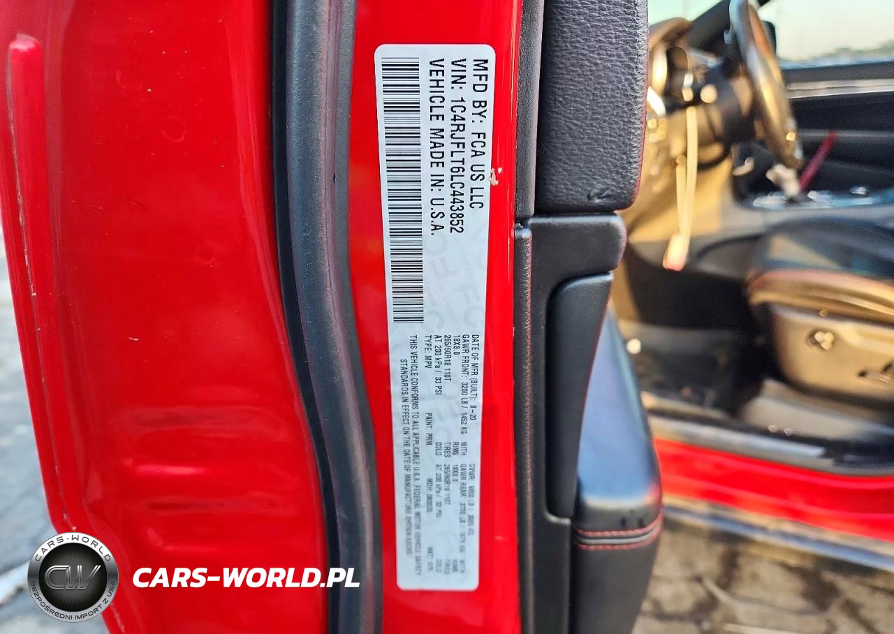 2020 Jeep Grand Cherokee Trailhawk VIN:1C4RJFLT6LC443852 - 14
