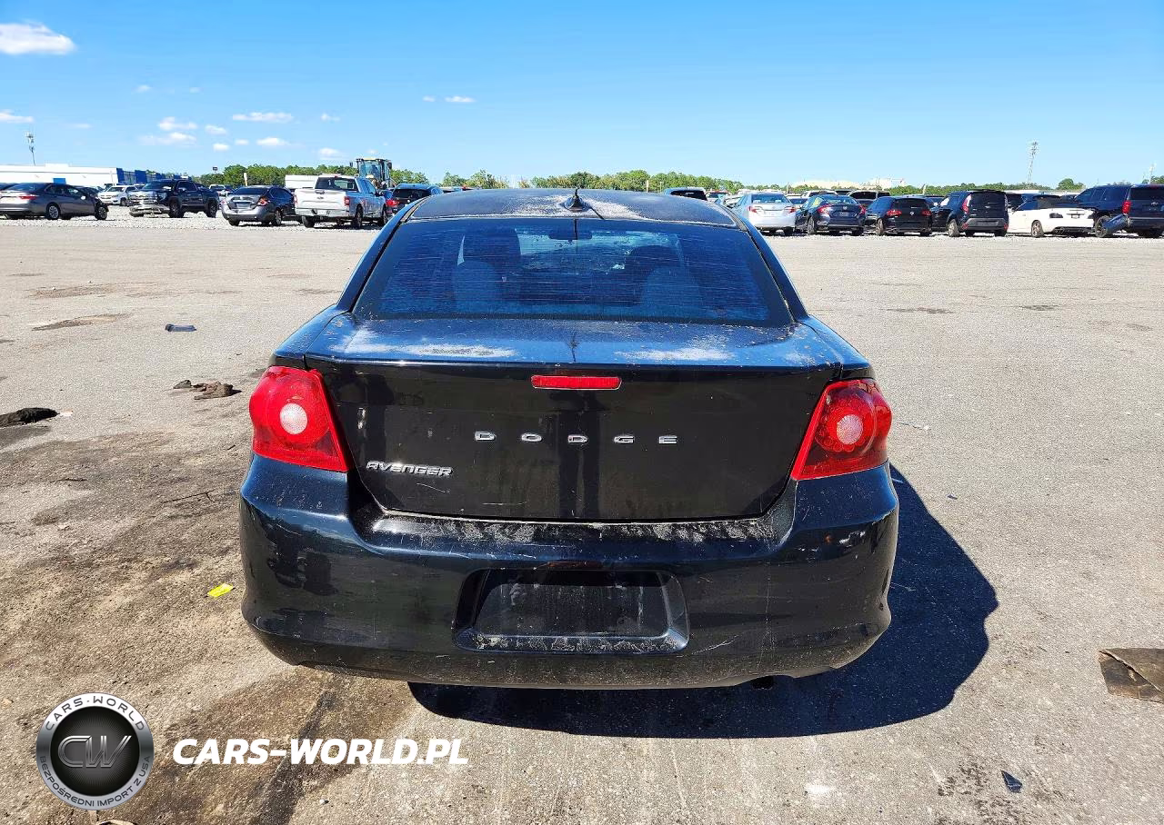 2012 Dodge Avenger Se VIN:1C3CDZAB2CN109691 - 6
