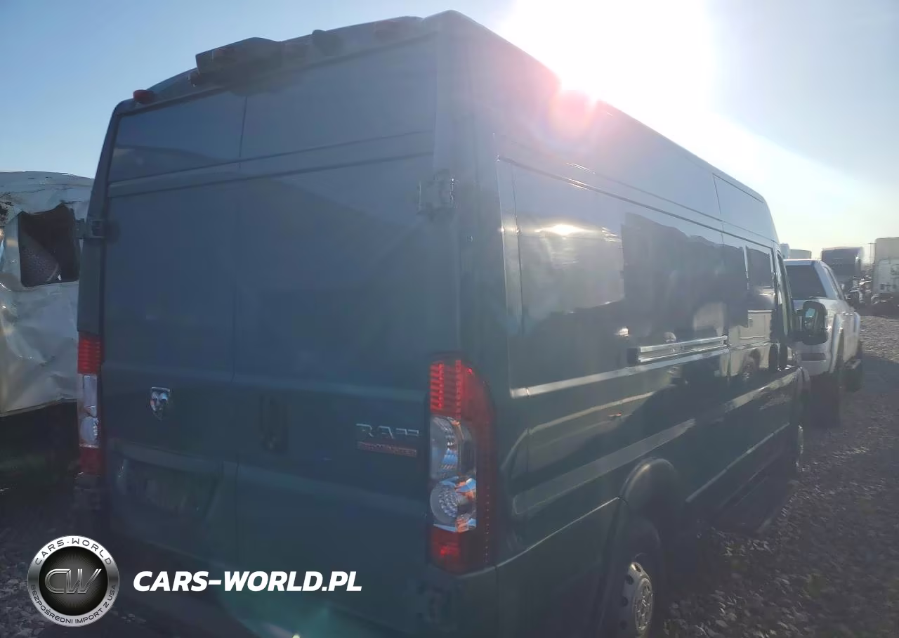 2021 Ram Promaster 3500 Delivery Van VIN:3C6MRVJG1ME550036 - 3