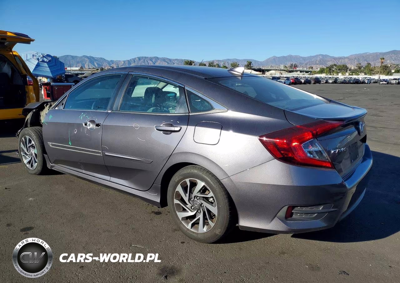 2018 Honda Civic Ex VIN:2HGFC2F79JH517801 - 2